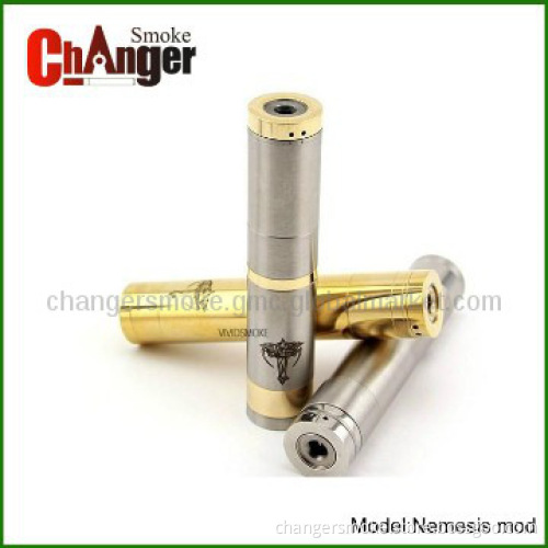 2014 newest Mechanical Mod nemesis mechanical mod brass new